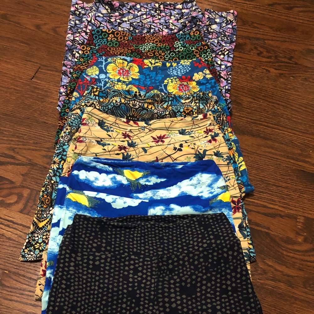 LulaRoe leggings bundle 7 Pairs